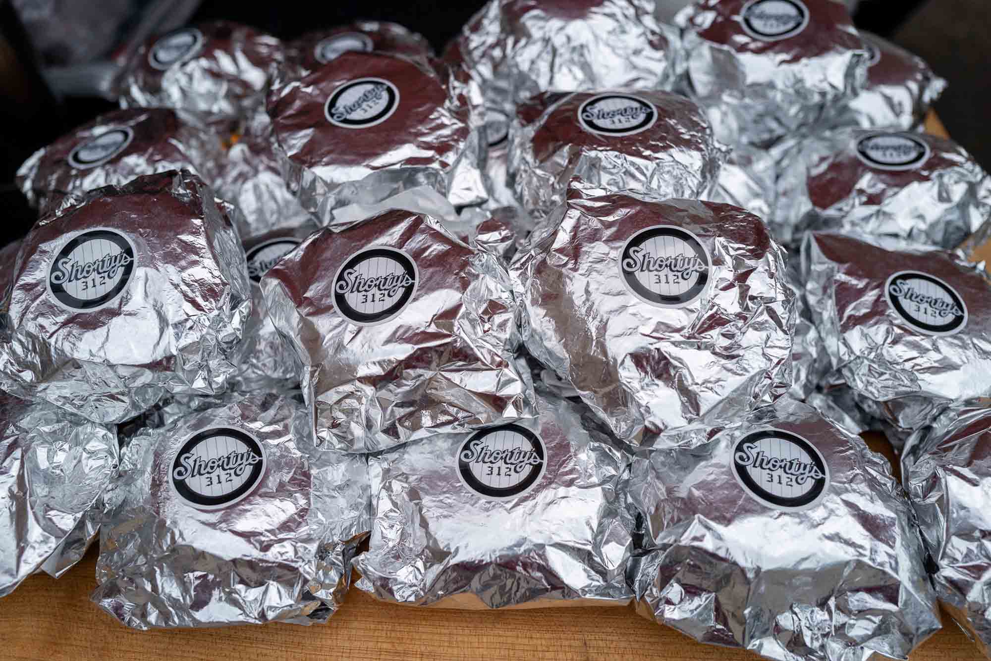 Shorty's catering trays